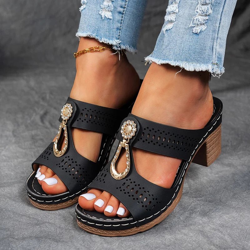 Thea | Women's Synthetic Contoured Sandal