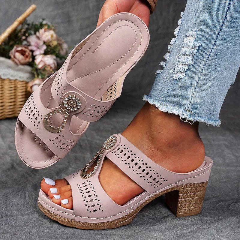 Thea | Women's Synthetic Contoured Sandal