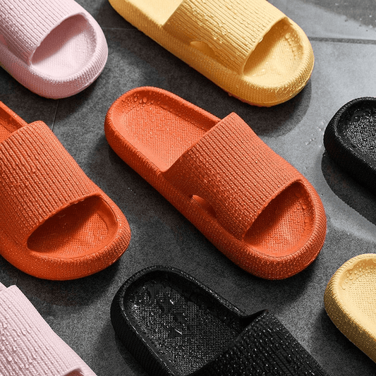 Ursula | Women's Textured Open Toe Slipper