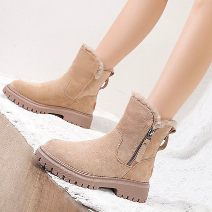 Seraphina | Women's Textured Suede Winter Boot
