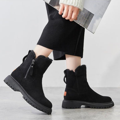 Seraphina | Women's Textured Suede Winter Boot
