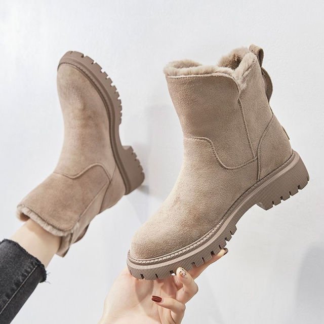 Seraphina | Women's Textured Suede Winter Boot