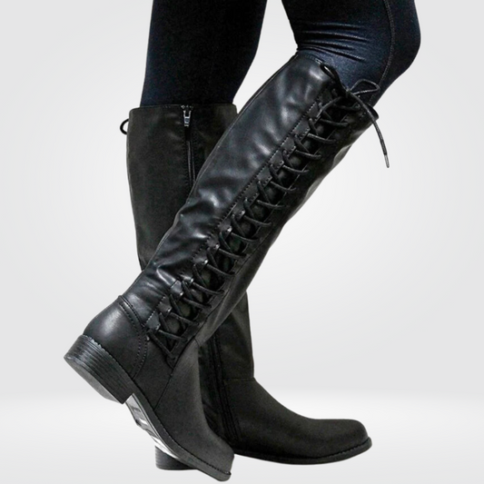 Zoe | Women's Smooth Wide Fit Boot